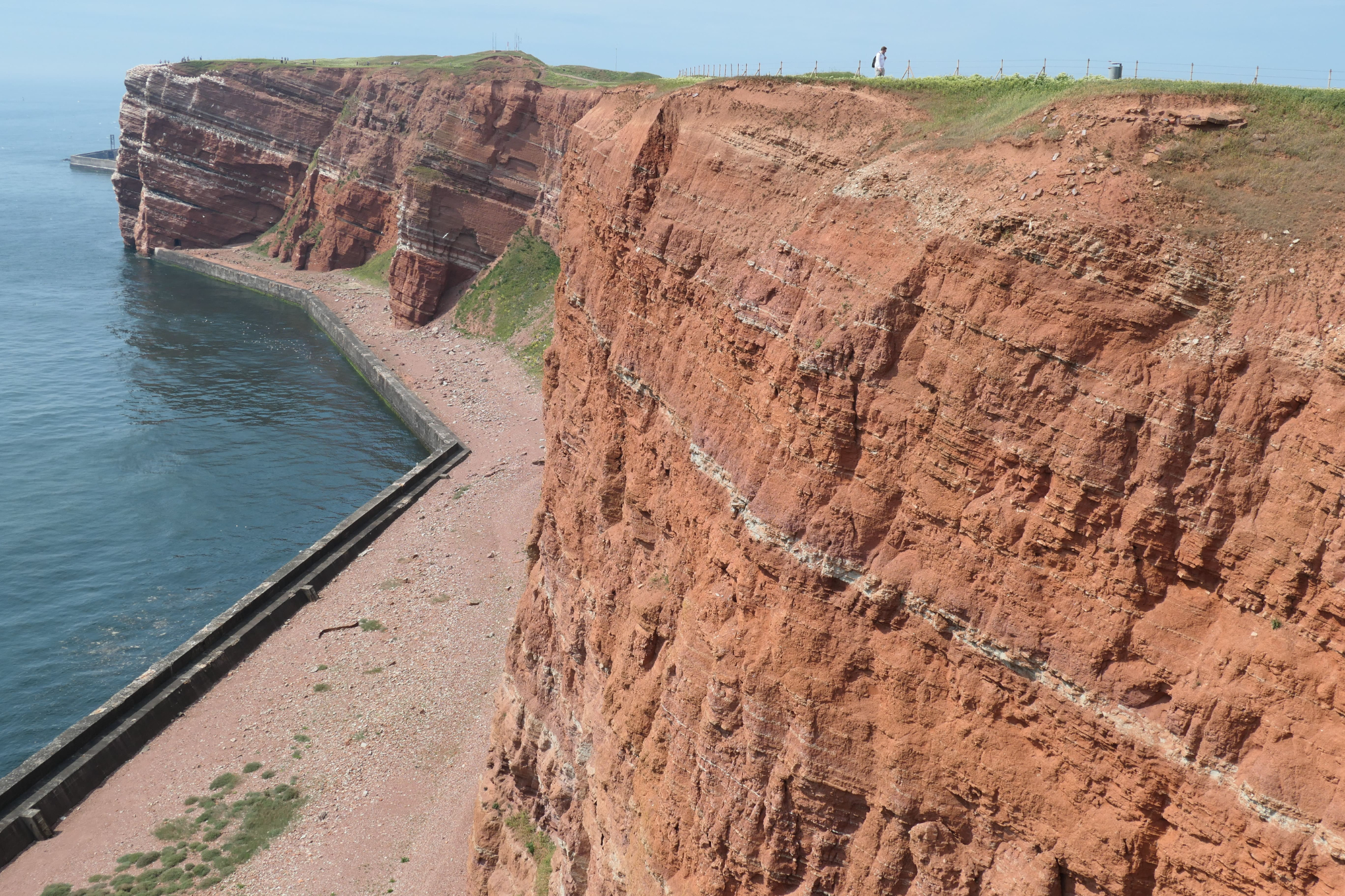 Helgoland, der Fels in der Brandung